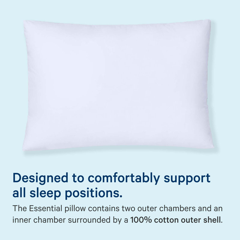 Casper Sleep Essential Pillow, Standard, Two Pack & Reviews Wayfair